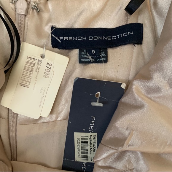 French connection beaded chiffon dress - Picture 6 of 7